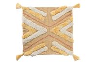 Kussenhoes DKD Home Decor Geel 50 x 1 x 50 cm - thumbnail