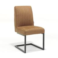 Stoel Chloe Cognac - Set van 4 - thumbnail