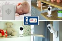 Alecto DVM-64 Babyfoon met Camera Wit/Zwart - thumbnail