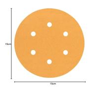 Bosch schuurschijf 150mm k100 hout klit (5st) (nml) - thumbnail