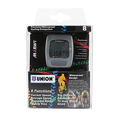 Union -8 fietscomputer 8 functies, bekabeld