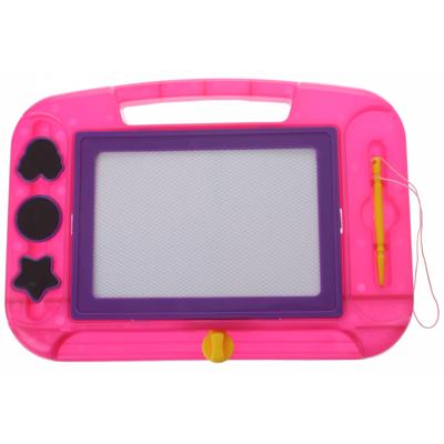 Eddy Toys magnetisch tekenbord roze 33 x 23 cm Eddy Toys magnetisch tekenbord roze 33 x 23 cm