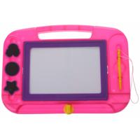 Eddy Toys magnetisch tekenbord roze 33 x 23 cm - thumbnail