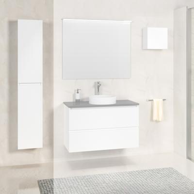 Kolomkast Boss & Wessing Badmeubel 160x40x35 cm Mat Wit Boss & Wessing Kolomkast Boss & Wessing Badmeubel 160x40x35 cm Mat Wit Boss & Wessing