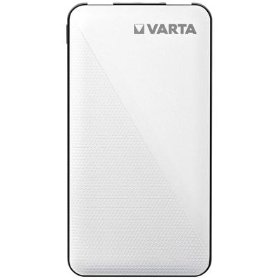 Varta Power Bank Energy 5000 Powerbank 5000 mAh Pass-Through Charging LiPo USB-C Wit/zwart Statusweergave