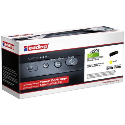 Edding Toner vervangt HP 203X (CF542X) Compatibel Geel 2500 bladzijden EDD-2207 18-2207 Edding Toner vervangt HP 203X (CF542X) Compatibel Geel 2500 bladzijden EDD-2207 18-2207