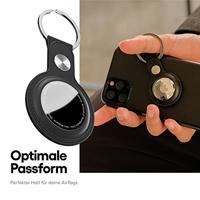 KeyBudz AirTag keyring - Black - thumbnail