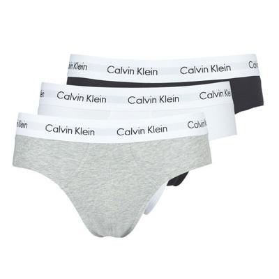 Calvin Klein 3-Pack Heren heup slips - Hip Brief - Katoenen heren onderbroeken - Elastische band