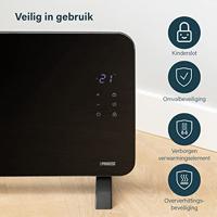 Princess 01.348150.01.001 electrische verwarming Binnen Zwart 1500 W - thumbnail