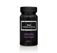 Zink methionine puur 250 Capsules - thumbnail