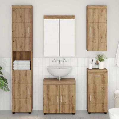 Badkamer wandkast TULUM Artisan Eiken 37 x 24,5 x 86 cm