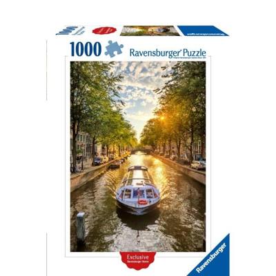Ravensburger Puzzel Amsterdam Rondvaart 1000 Stukjes