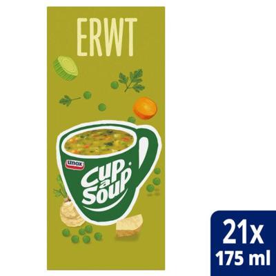 Cup-a-Soup Unox erwtensoep 21x175ml | 4 stuks Cup-a-Soup Unox erwtensoep 21x175ml | 4 stuks