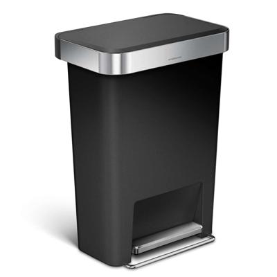 Simplehuman Prullenbak Liner Pocket Kunststof 45 liter Zwart