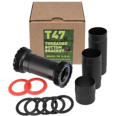 Wheels Manufacturing wheels mfg trapas t47 inboard sram dub abec 3 zwart Wheels Manufacturing wheels mfg trapas t47 inboard sram dub abec 3 zwart