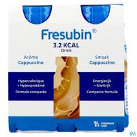 Fresubin 3.2 Kcal Drink Cappucino 4x125ml - thumbnail