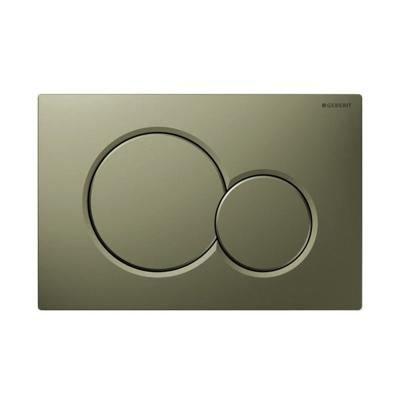 Bedieningsplaat Sigma by Geberit Frontbediening Mat legergroen Bedieningsplaat Sigma by Geberit Frontbediening Mat legergroen