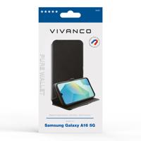Vivanco PUREWVVSGA165GBK Booklet Samsung Galaxy A16 5G Zwart Met standaard, Spatwaterdicht, Stofdicht, Waterafstotend - thumbnail