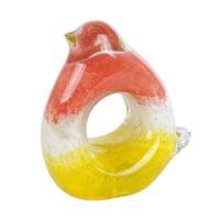 Beeld Bird glas 9,5 cm | 12 stuks - thumbnail