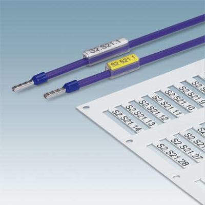 Phoenix Contact 0828766 US-WMT (12X4) Adermarkering Montagemethode: Schuiven Markeringsvlak: 12 x 4 mm Wit Aantal markeringen: 980 10 stuk(s)