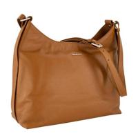 5th Avenue leren schoudertas cognac - thumbnail