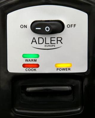 Adler AD 6406 rijstkoker Zwart, Roestvrijstaal 1000 W - thumbnail