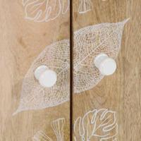 Dressoir 60x33,5x75 cm massief mangohout - thumbnail