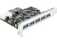 DeLOCK PCI ExprCard USB 3.0 5x ext 2x int controller - thumbnail