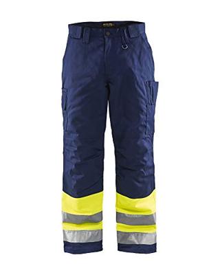 Blåkläder Winterwerkbroek High-Vis 18621811 | High Vis Geel/Marineblauw | Maat C48 - 7330509369395 Blåkläder Winterwerkbroek High-Vis 18621811 | High Vis Geel/Marineblauw | Maat C48 - 7330509369395