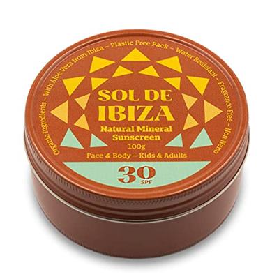 Sol De Ibiza SPF30 Natural Mineral Sunscreen
