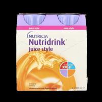 Nutridrink Juice Style Sinaasappel 4-pack - thumbnail