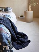 Essenza Julia Plaid Nightblue 100x150 cm - thumbnail