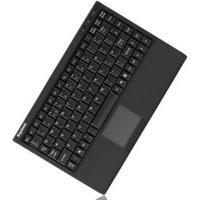 Keysonic ACK-540U+ (US) Toetsenbord Kabelgebonden QWERTY, US-Engels Zwart - thumbnail