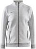 Craft 1910627 Core Soul Full Zip Jacket Wmn - Grey Melange - S - thumbnail