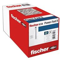 Fischer 670131 Power-Fast II Spaanplaatschroef 3.5 mm 20 mm T-profiel Staal Galvanisch verzinkt 1000 stuk(s) - thumbnail