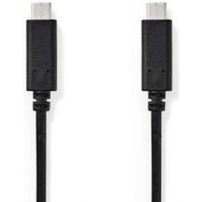 USB 3.1-Kabel (Gen1) | Type-C Male - Type-C Male | 1,0 m | Zwart