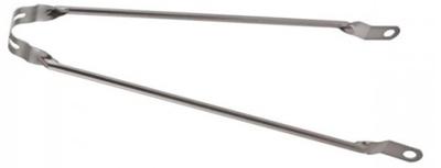 spatbordstang 28 grijs