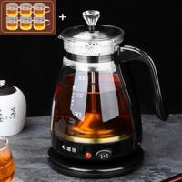 Automatic Insulation Glass Electric Kettle Steam Teapot Tea Maker (6 Handle Cups) - thumbnail
