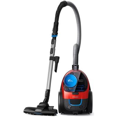 Philips FC9330/09 PowerPro Compact Stofzuiger Zonder Zak 900W Zwart/Rood - thumbnail