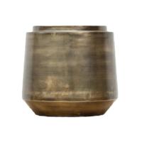 Indigo Pot Vintage Gold D58 H51 - thumbnail