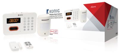Gebruiksvriendelijk draadloos alarmsysteem