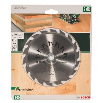 Bosch Accessoires Cirkelzaagblad Precision 140X2X20/127,T18 - 2609256849 Bosch Accessoires Cirkelzaagblad Precision 140X2X20/127,T18 - 2609256849