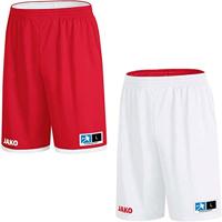 JAKO 4451 Reversible Short Change 2.0 - Sportrood/Wit - XS - thumbnail