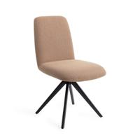 Jesper Home Eetkamerstoel 'Taiwa' Draaibaar, Turn Black, kleur Whisper Wheat - thumbnail