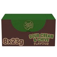 Snack A Jacks sour cream & chive (8x 23gr) - thumbnail