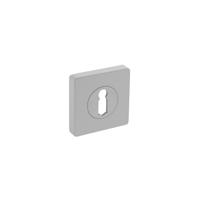 Sleutelgat plaatje vierkant 55x55x10mm wit - thumbnail