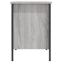 VidaXL Schoenenkast 131x35x50 cm bewerkt hout grijs sonoma eikenkleur - thumbnail