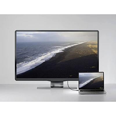 Renkforce Thunderbolt-kabel Thunderbolt 4 Thunderbolt (USB-C) stekker, Thunderbolt (USB-C) stekker 0.80 m Zwart Afgeschermd (dubbel) RF-5235980