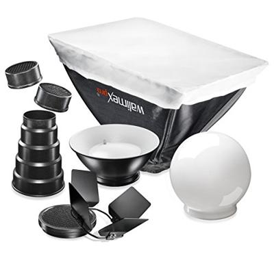 Walimex Pro Bliksemvoorzetstukken (7-delig) voor Canon 580EX II