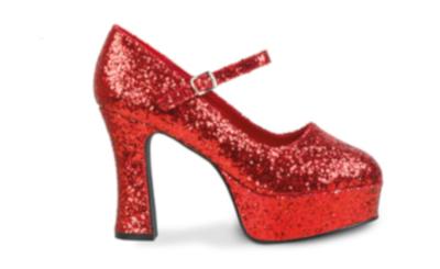 schoenen glitters dames polyester rood schoenen glitters dames polyester rood